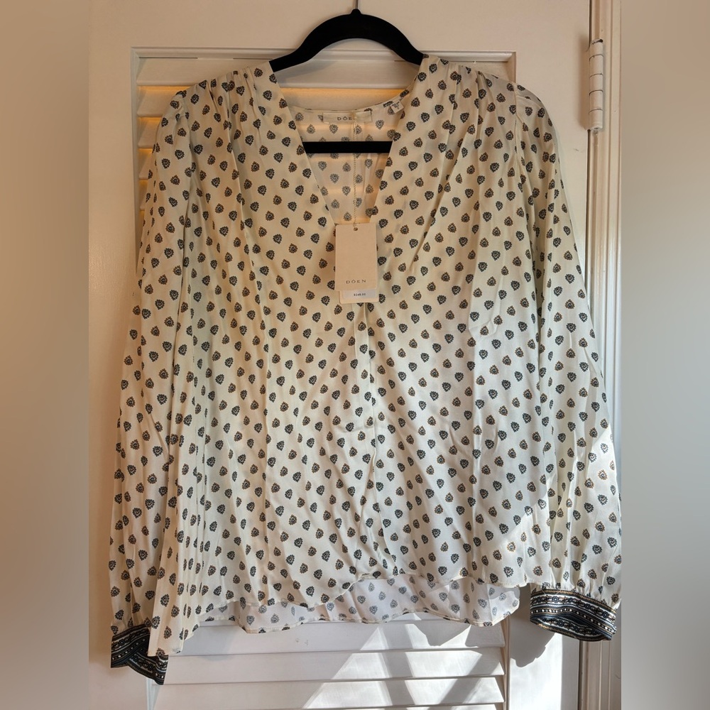 Doen Candace blouse - Riviera Foulard - Picture 3 of 6
